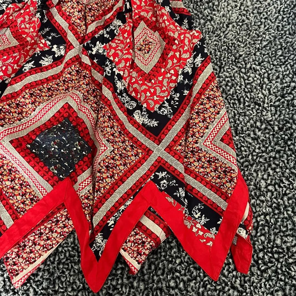 NWOT-Heartworks / Blueberry Boulevard-Handkerchief Hem Sleeveless Dress-Size 6X - Picture 2 of 10